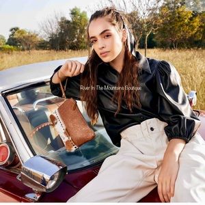 NEW IN BAG! Leather & Hairon Myra Bag!